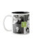 Monogram Collage Custom Photo Mug -  Green