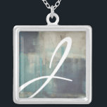 Monogram | Crossfade I Silver Plated Necklace<br><div class="desc">Home Décor</div>