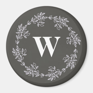 Monogram  Cruise Ship Cabin Door Marker Grey Magnet