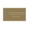 Monogram Custom Graphic Arts Plain Business Card