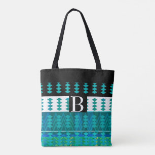 monogram custom personalized stylish tote bag