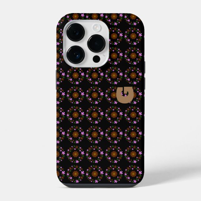  Monogram Customize Home Decor iPhone Case (Back)