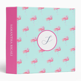 Monogram Cute Summer Binders for Her