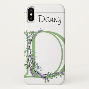 Monogram D Lavender Eucalyptus Case-Mate iPhone Case