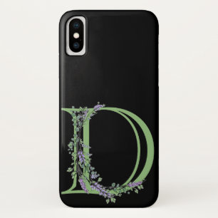 Monogram D Lavender Eucalyptus Case-Mate iPhone Case