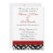 Monogram Damask Wedding Invitation 5 x 7 Inches