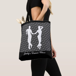 MONOGRAM DANCING COUPLE TOTE BAG