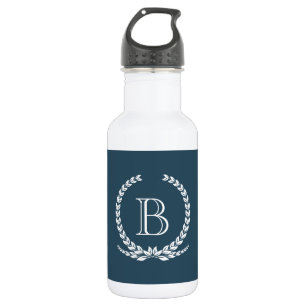 Monogram design 532 ml water bottle