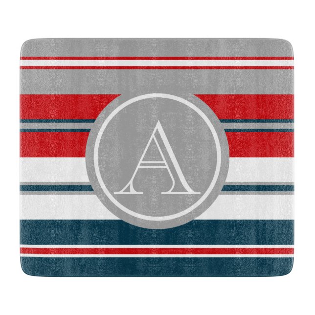 Monogram design cutting board (Front)
