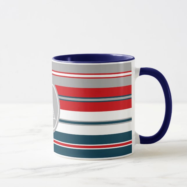Monogram design mug (Right)