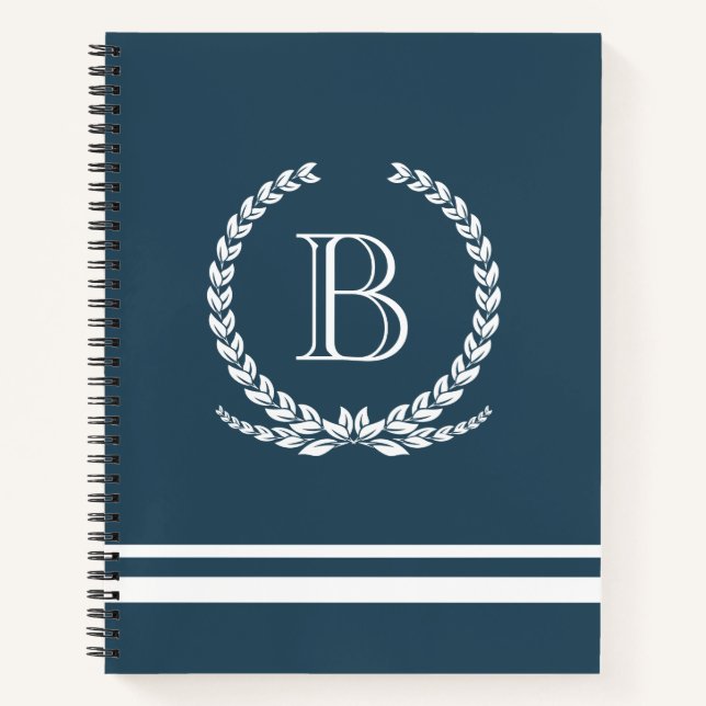 Monogram design notebook (Front)