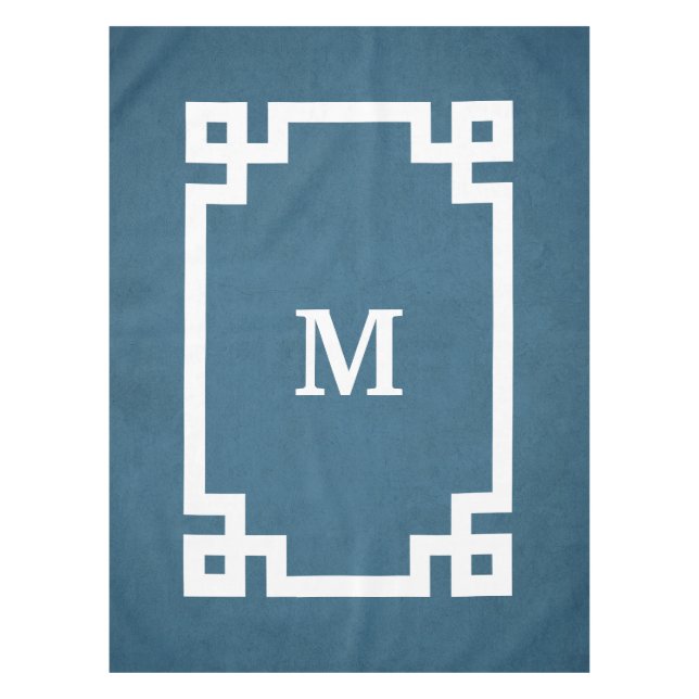 Monogram design tablecloth (Front)