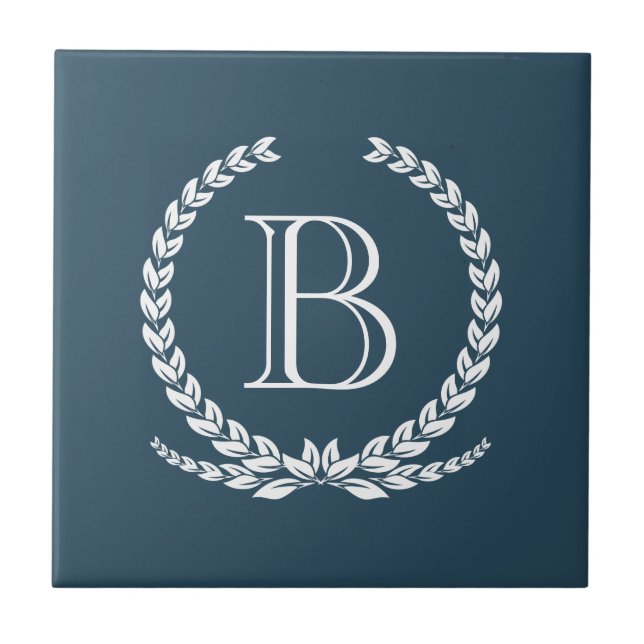 Monogram design tile (Front)