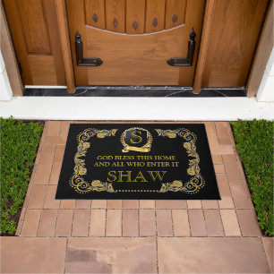 Monogram Doormat