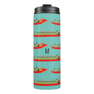 Monogram Dragon Boat Racing Thermal Tumbler
