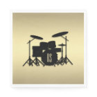 Monogram Drum Set Gold