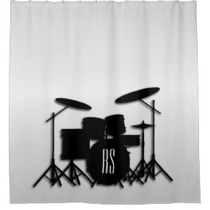 Monogram Drum Set Silver