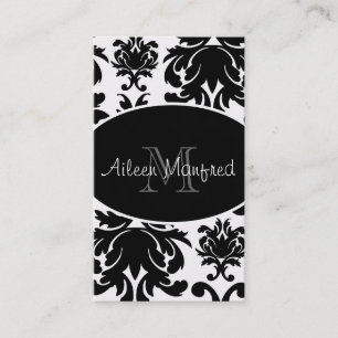 Monogram Elegant Business Cards