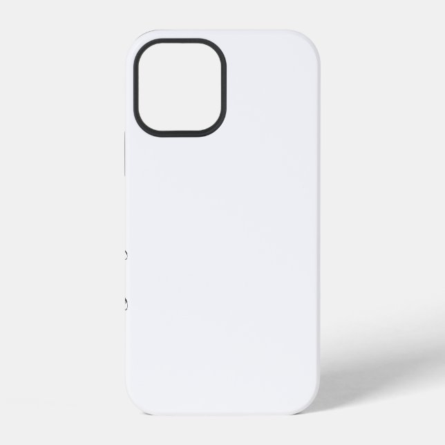 Monogram Elegant Modern Template Typography Name iPhone Case (Back)