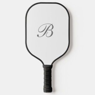 Monogram Elegant Script  Pickleball Paddle