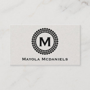 Monogram   Element Expansion 3 Business Card