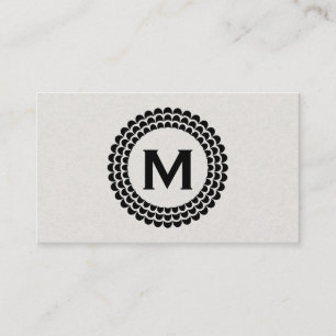 Monogram   Element Expansion Business Card