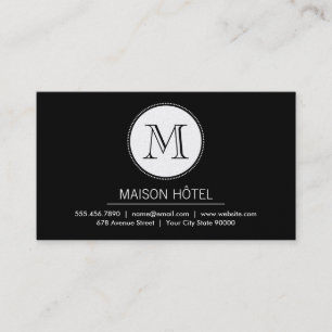 Monogram   Executive Business Card
