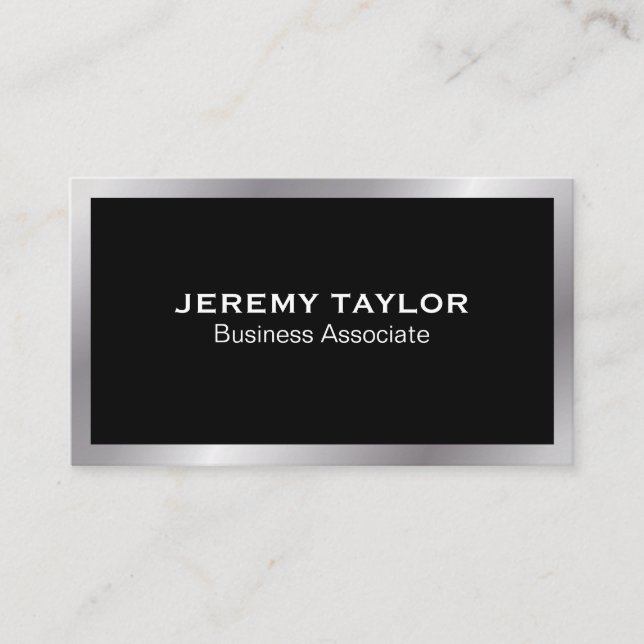 Monogram | Executive | Business Consultant Card (Front)