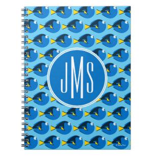 Monogram Finding Dory Pattern Notebook