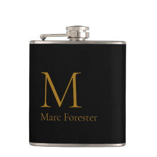 Monogram Flask