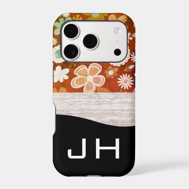 Monogram Floral and Texture (Back)