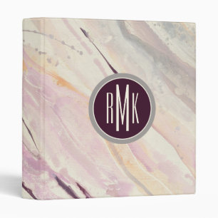 Monogram   Flowing I Binder