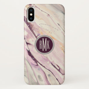 Monogram   Flowing I iPhone X Case