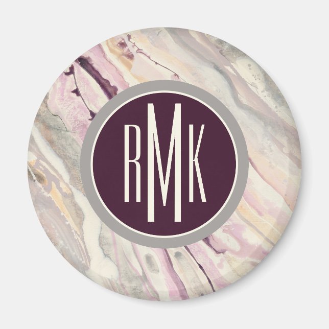 Monogram | Flowing I Magnet (Front)