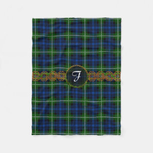 Monogram Forbes Tartan Fleece Blanket
