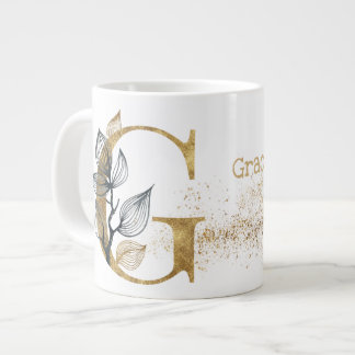 Monogram "G" Jumbo Mug Soup Ice Cream