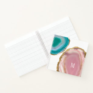 Monogram   Gem Stones I Notebook