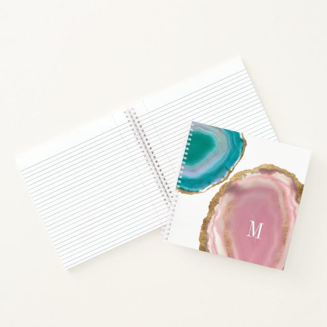 Monogram | Gem Stones I Notebook (Inside)