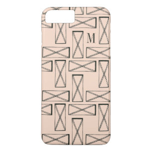 Monogram   Geometric Rectangle X Design Case-Mate iPhone Case
