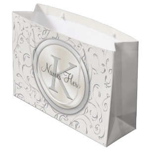 Monogram Gift Bags for Wedding or Any Occasion