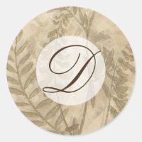 Monogram | Gilded Foliage I