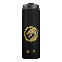 Monogram Gold Dragon-