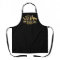 Monogram Gold Glitter Salon Tool Hairstylist Black