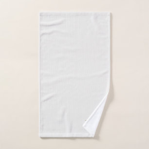 Monogram Gold Grey   Minimalist Elegant Modern Hand Towel