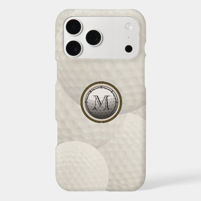 Monogram Golf Ball  (Back)