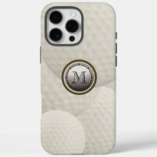 Monogram Golf Ball  iPhone 16 Pro Max Case