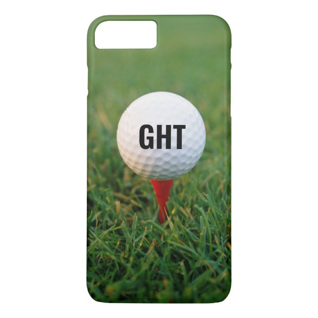 Monogram Golf Ball TeUp! Coque SmartPhone (Dos)