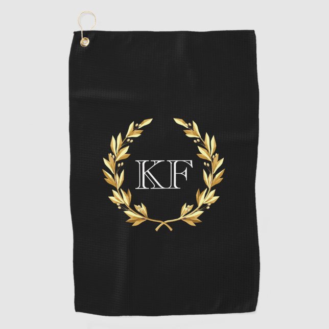 Monogram Golf Towel