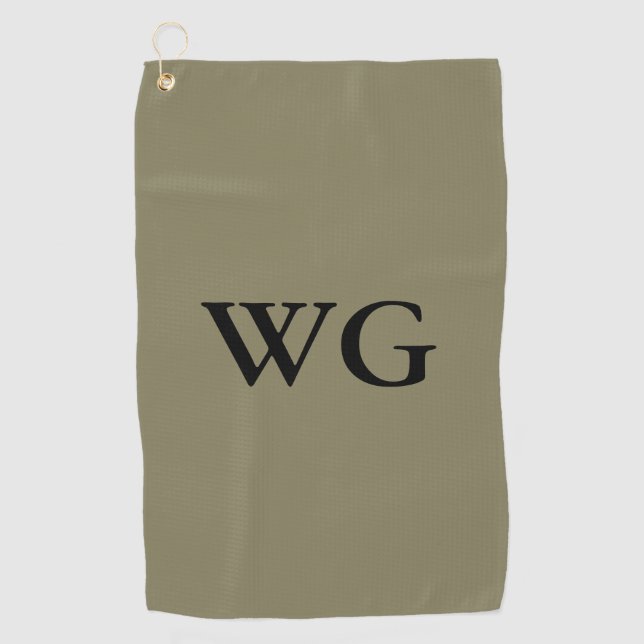 Monogram Golf Towel - HAMbyWG (Front)