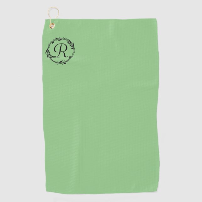 Monogram Golf Towel - Personalized & Custom Design (Front)